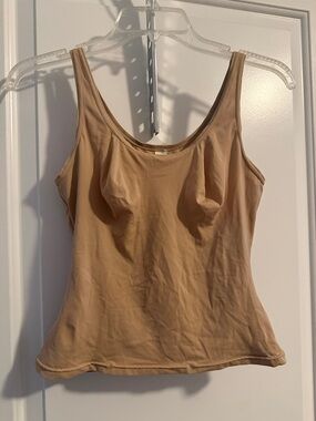 Flexees Beige Scoop Neck Shaping Tank